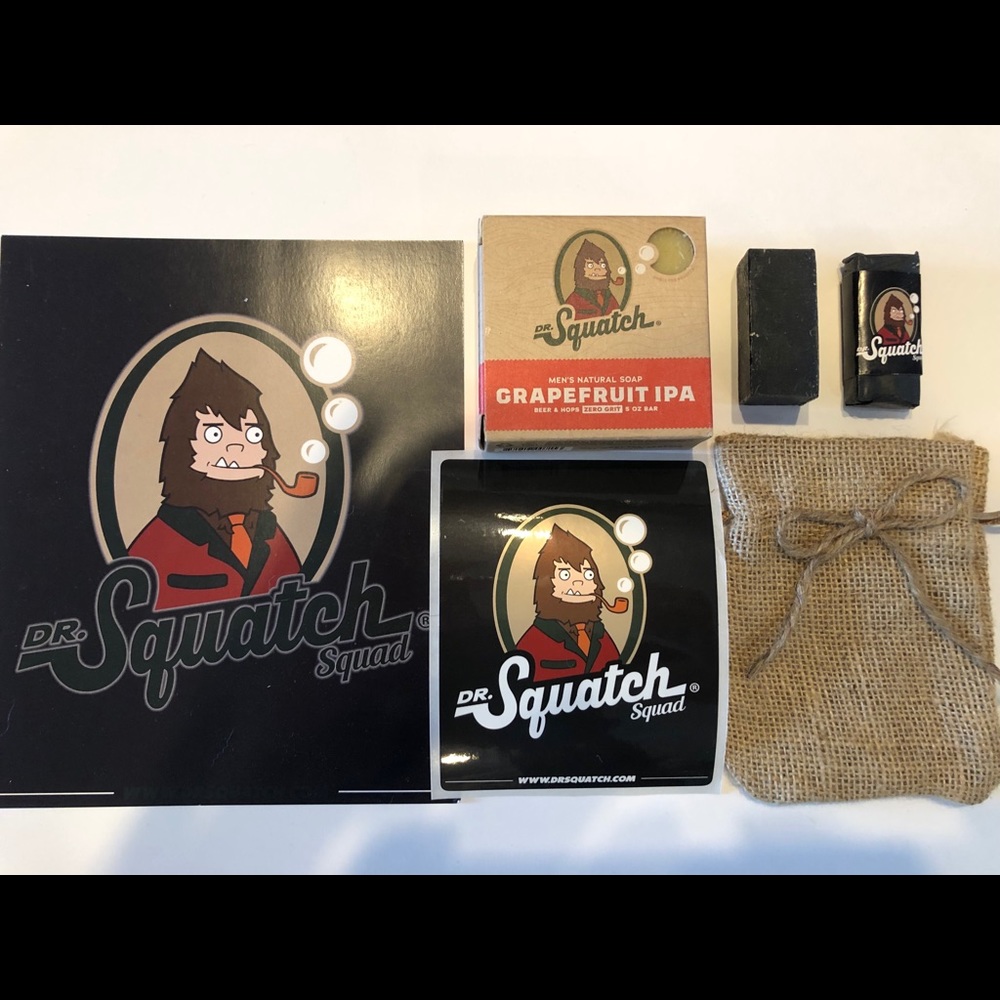 NEW! Dr.Squatch grapefruit IPA soap set